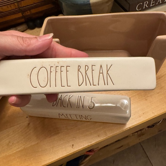 Rae Dunn Ceramic Perpetual Calendar - Picture 3 of 14